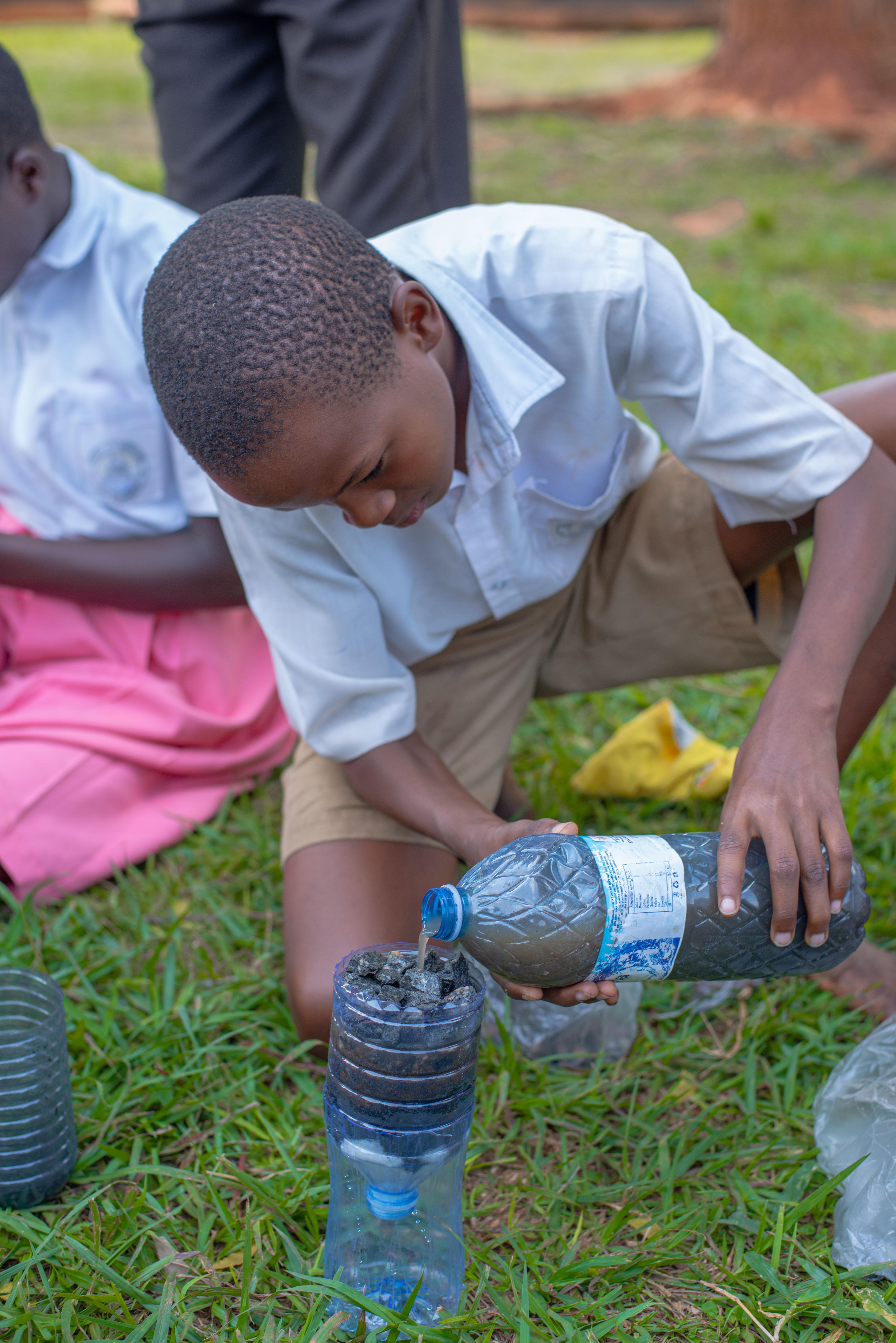water Filtration in Pece primary School